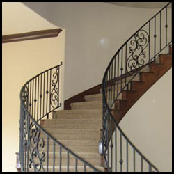 Wrought Iron Stair Railings Long Beach